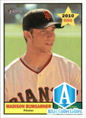 2010 Topps Heritage Madison Bumgarner #161 Rookie